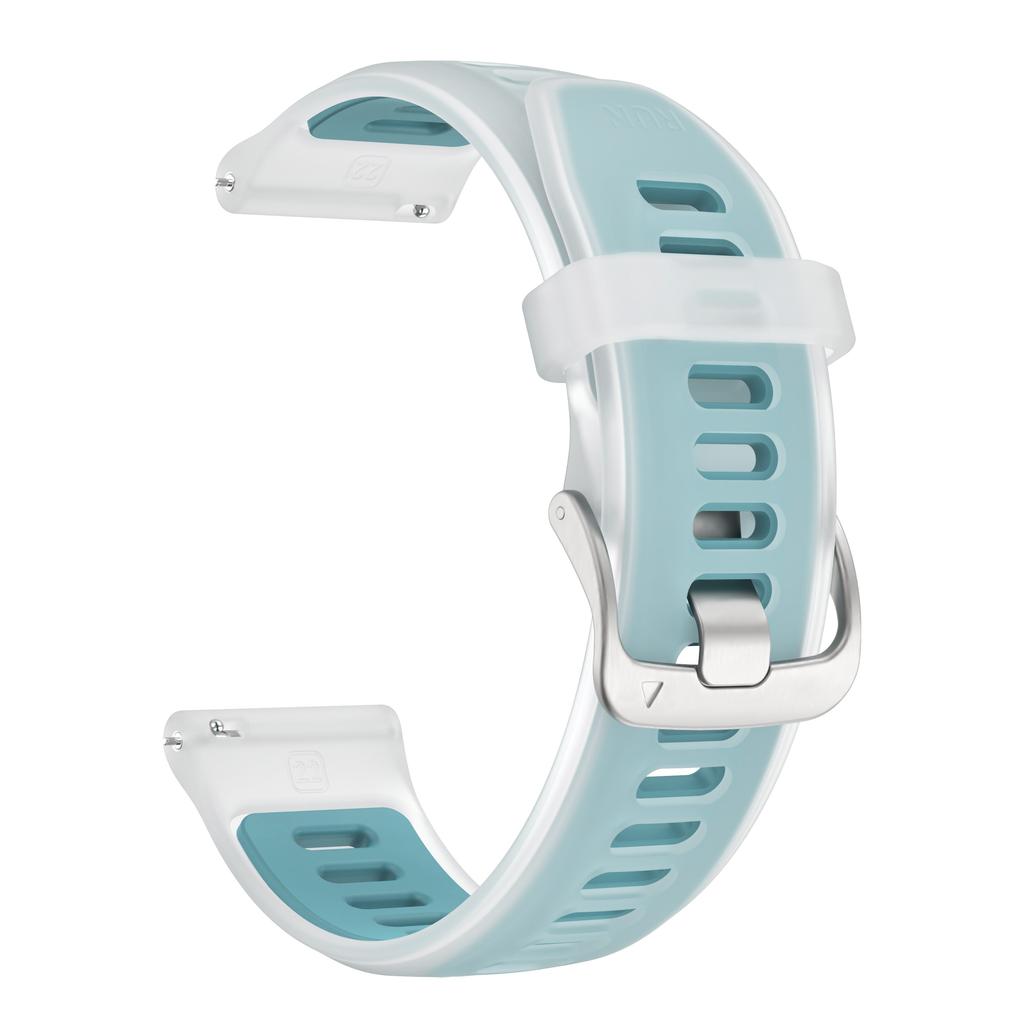 22mm Translucent Silicone Replacement Strap For Suunto 5 9 Peak Pro / Run / RACE S / Ocean / Vertical Wrist Band Bracelet