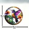 2D Flat Acrylic Hummingbird Decoration, No Need for Batteries/electricity, Unique Indoor/outdoor Decoration, Multi-purpose Traditional Style,