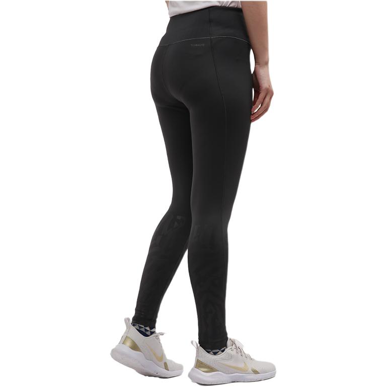 adidas Pantaloni Sportivi da Allenamento da Donna Traspiranti Comodi Monocolore Lavorati a Maglia Pantaloni Donna Nero CD3123