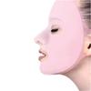 Silicone Face Mask Reusable Moisturizing Lifting Firming Anti Wrinkle V Shape Face Firming Gel Sheet Mask Ear Fixed Skin Care