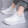 Red Sneakers for Women 2025 New Fashion Stretch Sneakers Large Thick Bottom Tenis Masculino Couple Training Vulcanized Shoes