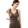 GRACEWELL Seamless Thermal Vest for Women with Built-in Bra and Padding 2025 New Autumn Winter German Velvet Base Layer XL