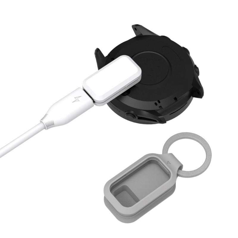 Universal Charging Adapter With Protective Case Cover For 5/6/7/8 Series Watches Magnetic Keychain Design Secure Docking