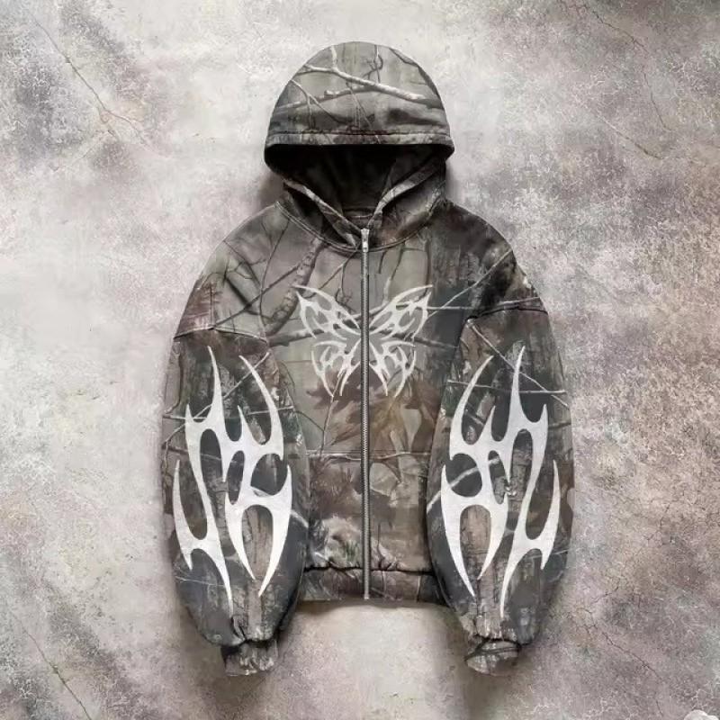 Unisex Oversized Hooded Sweatshirt With Graphic Print Streetwear Y2K Retro Loose Fit Long Sleeve Pullover Fall