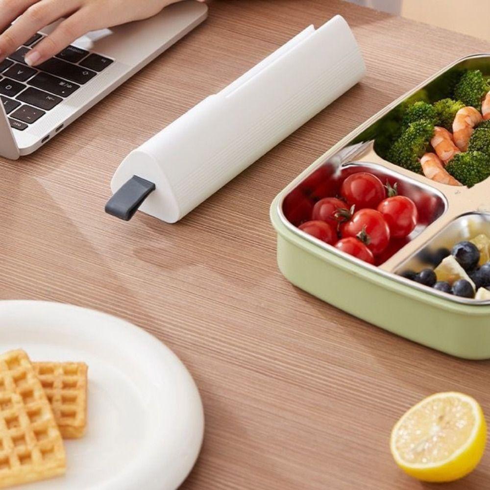 3Pcs/Set Pull-out Design 304 Stainless Steel Tableware Set Spoons Chopsticks Cutlery Set  Worker