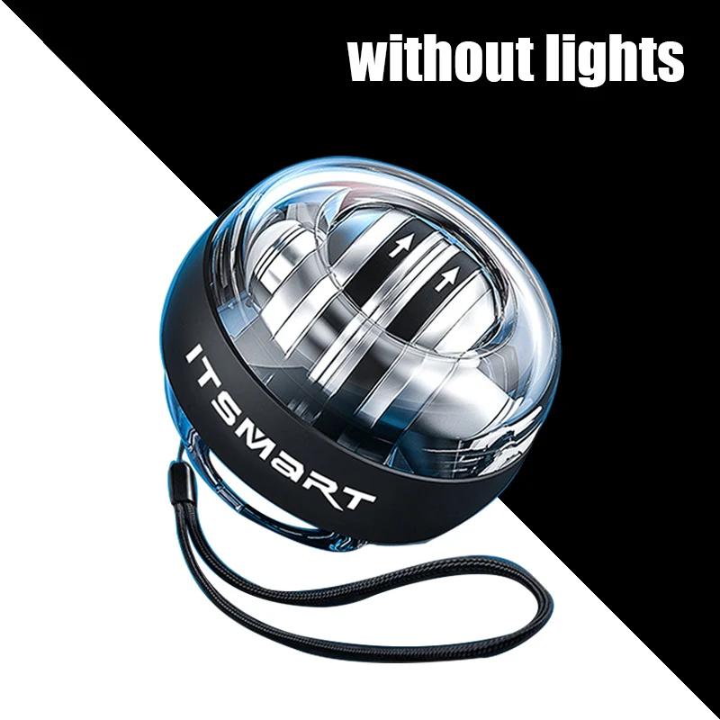 

Светодиодный центрифуга для запястья с гироскопическим прессом, автоматический стартовый диапазон, гироскопический мяч, тренажер для силы мышц рук и предплечий, фитнес-тренажер