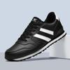 Flat Bottomed Autumn Sports Shoes, Casual Men's Skateboarding Shoes, Designer 2026 New Comfortable Lace Up Black Running Shoes