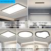 Ultra-Thin Minimalist High-Brightness Modern Ceiling Light Set with Anti-Blue Light for Bedroom and Guest Room
