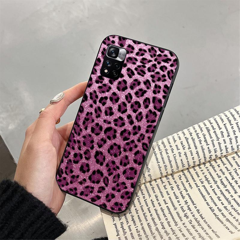 Phone Case For Xiaomi Poco C71 15T 14T Pro Redmi Note 15 14 14 13 Pro Redmi A5 15C 13C Animal Leopard Print