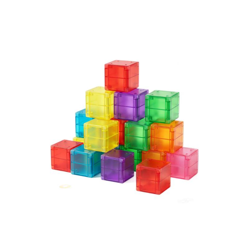 3cm Magnetic Rubik's Cube Building Blocks - Geometric Toys for Kids