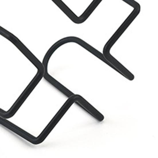 Coaster Holder Rust-proof Hollow Round Square Coaster Storage Iron Rack for Home