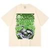230 Gsm 100% Cotton One Piece V10 Zoro Print Unisex Heavy Cotton T Shirt