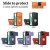 Armor Shockproof Case For ZTE Blade A35 A55 Slide Camera Lens Protection Metal Ring Holder TPU Frame Plastic Phone Cover Fundas