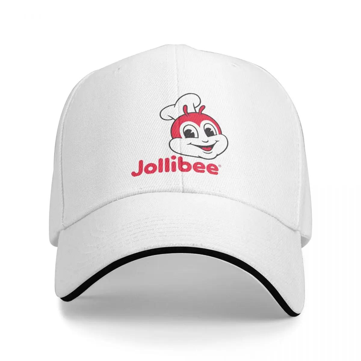 Retro Jollibee Cap Fashion Casual Baseball Caps Adjustable Hat Hip Hop Summer Unisex Baseball Hats Customizable Polychromatic One Size