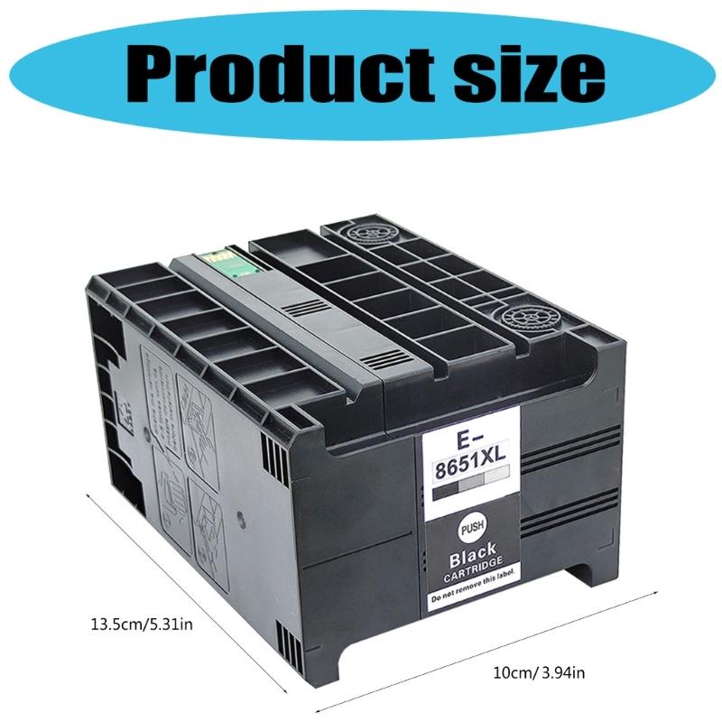 T8651 T8651XL Printer Ink Cartridge for WorkForce WF-M5191/WF-M5193/WF-M5690DWF/BAM/WF-M5693/WF-M5190DW Printer