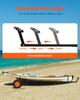 420lbs Boat Trailer Dolly Mover Adjustable Length with 15.7 In Pneumatic Tires