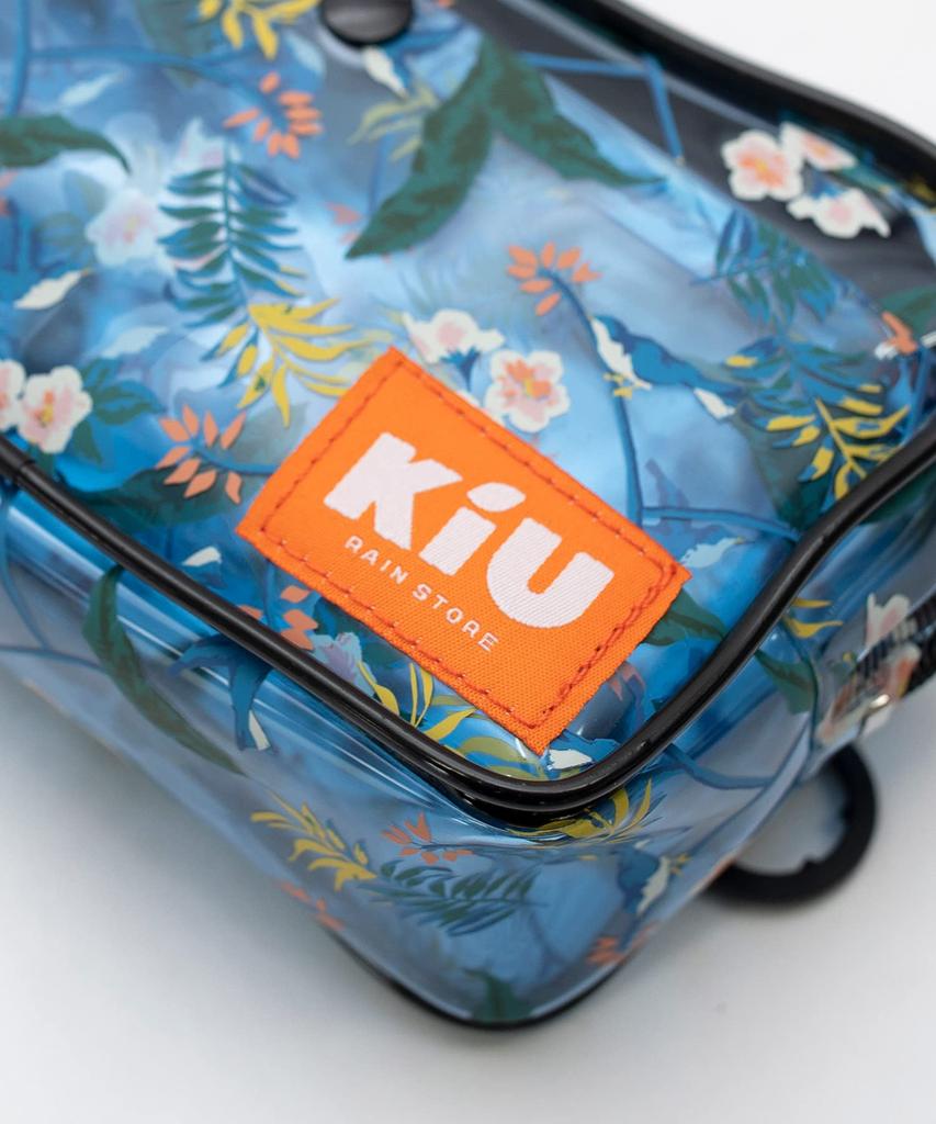 KiU Clear Clear Pouch, PVC Pouch, Makeup Pouch, Beach, Outdoor, Festival, PVC Pouch, Large, Men's, Women's, K339-176