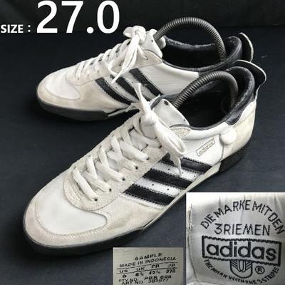Seltenes Muster Chile 62 Leder-Sneakers Größe 27.0 Weiß DIE MARKE MIT DEN(GEBRAUCHT)
