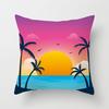 Ins Homewares Dusk Trees Sofa Car Pillow Cover Office Cushion Cover