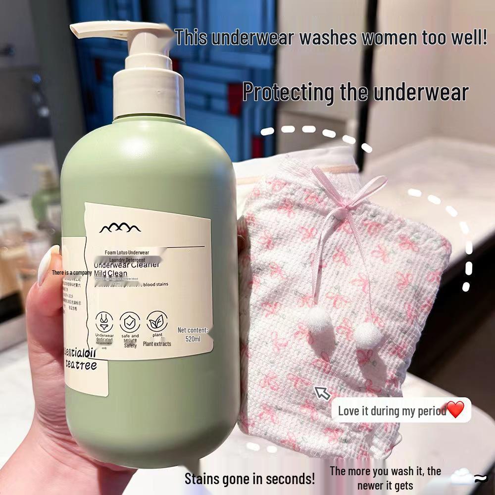 1 Bottle Tea Tree Essence Antibacterial Underwear Laundry Detergent [Newcomer Limited Edition]