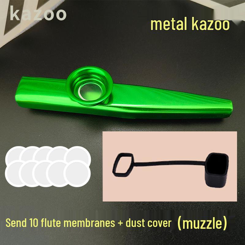 Metal Kazoo Cross-border Musical Instrument Gift Trumpet Saxophone Diaphragm