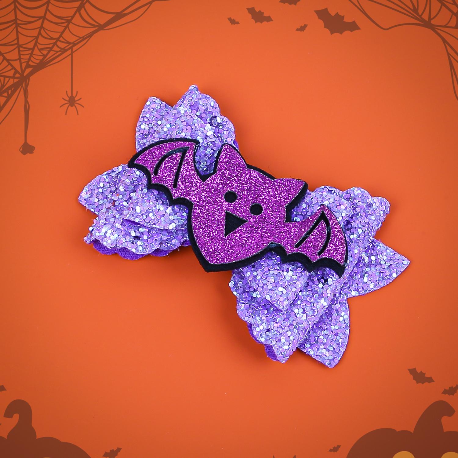 

Fashion Halloween Hair Clips Pumpkin Devil Hair Bows Hairpins Girls Festival Party Cosplay Barrettes Clips Kids Hair Accessories