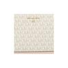 Michael Kors MK Jet Set Charm Monogram Vintage Coated Canvas And Leather Detail Crossbody Bag Large Women crossbody bag 32T1GT9C3B-VANL/SFTPINK