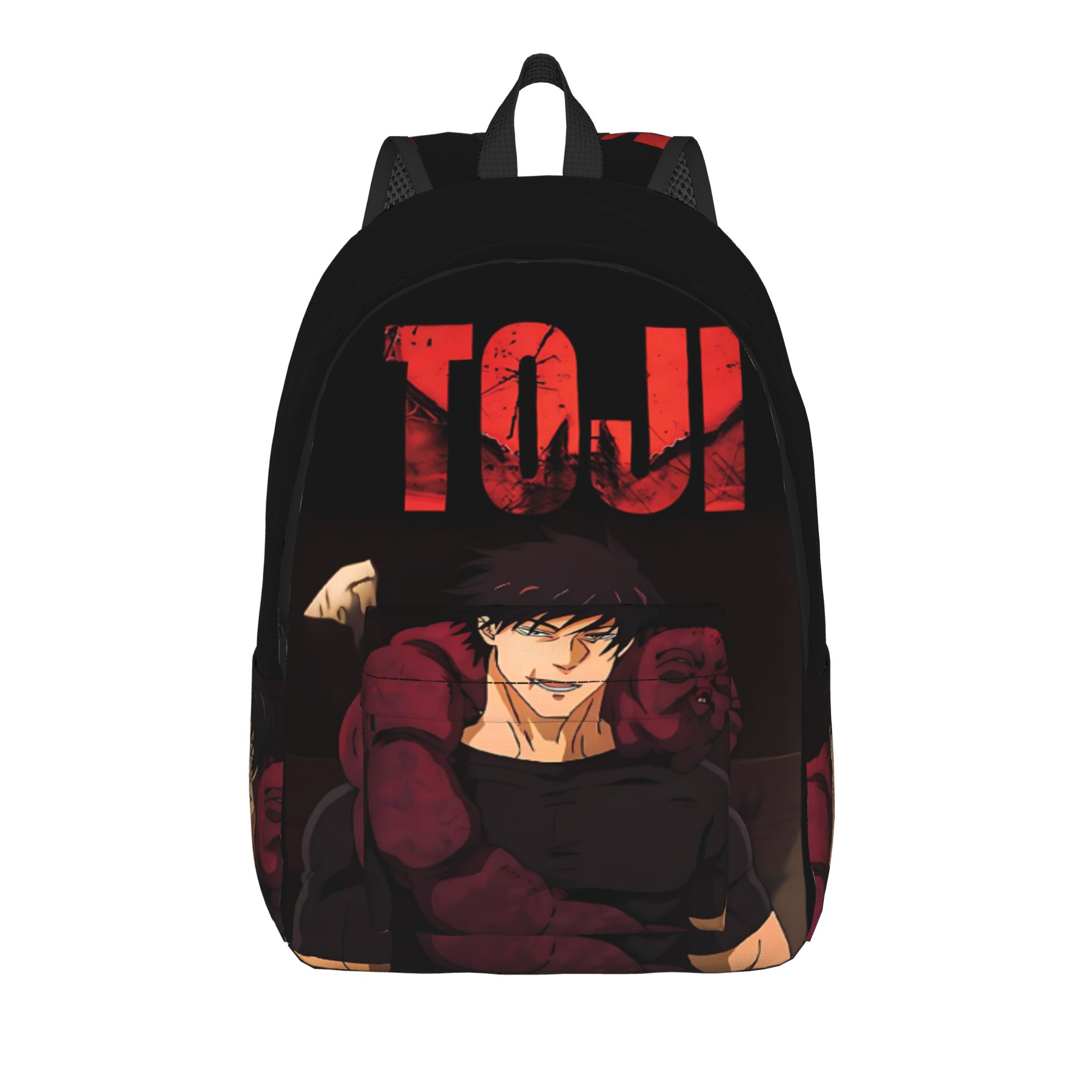 Sac à dos mode Jujutsu Kaisen Funko Mochilas Kawaii Lycée Grande Capacité Rucksack (as the picture,16 inches)