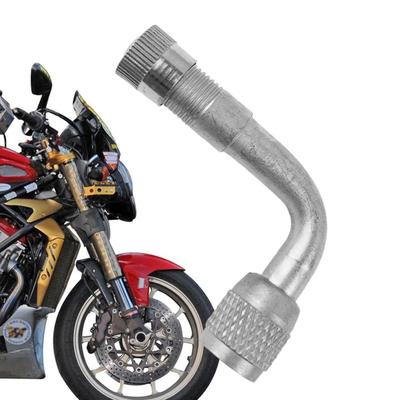 Parlayildiz 90 Degree Bend Air Tire Stem Extender Valve,Motorcycle Tire Extension Air Nozzle Scooter,