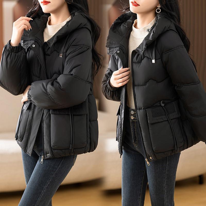 Anti-season short down cotton clothes women's winter new thickened simple down cotton bread clothes jacket cotton clothes