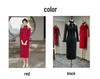 2024 Winter Elegantes Rotes Cheongsam Toastkleid: Bequeme, modische Brautmode im chinesischen Stil