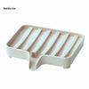 Soap Dish With Drain Soap Tray Shower Soap Storage Bathroom Accessories Multipurpose Household Soap Drain Rack