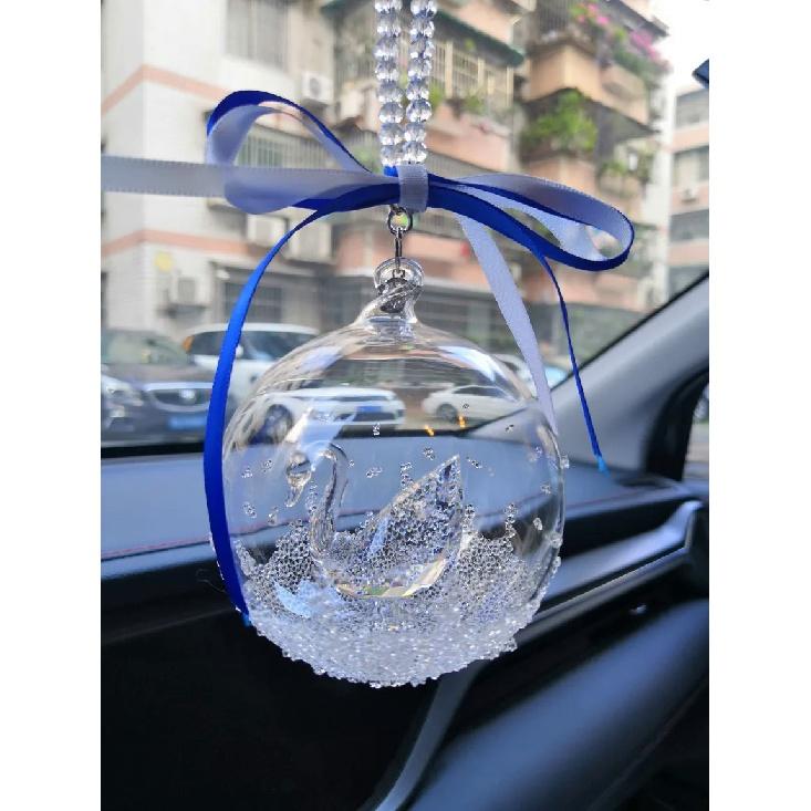 

Хрустальный шар, подвеска для автомобиля, зеркало заднего вида, хрустальные украшения, креативные автомобильные украшения, подходящие для женщин Transparent Color
