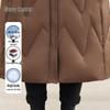 Xuezhongfei Women's Hooded 90% Duck Down Mid-Length Puffer Coat