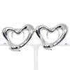 TIFFANY&Co. Open Heart Earring Elsa Peretti Silver925 Heart 11.5g Women Used
