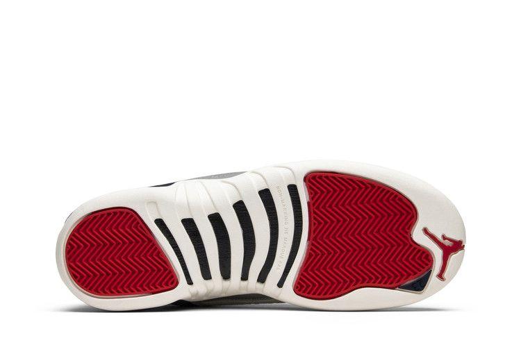 Kids' Sneakers Jordan 12 Retro International Flight (GS) College Navy/University Red-Sail