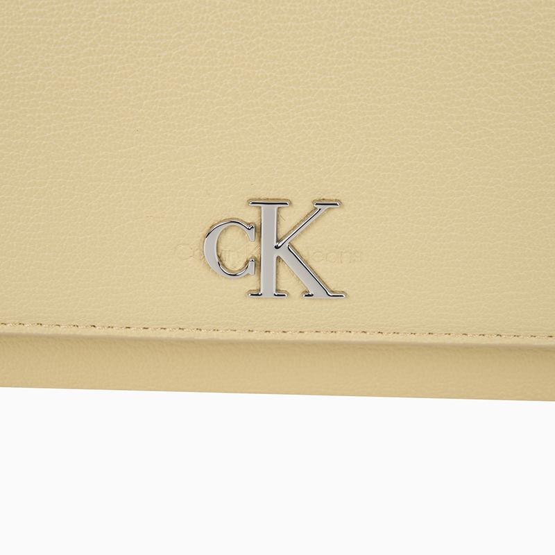 New CALVIN KLEIN Synthetic Material Crossbody Bag Women's Chick Yellow DH2806-RM0