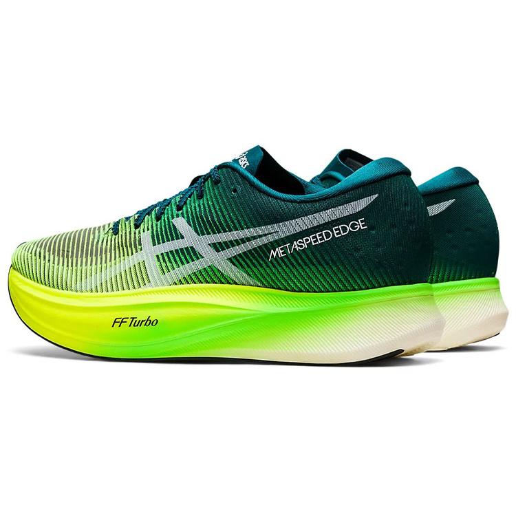 New Asics Metaspeed Edge+ Velvet Pine Safety Yellow 1013A116-300