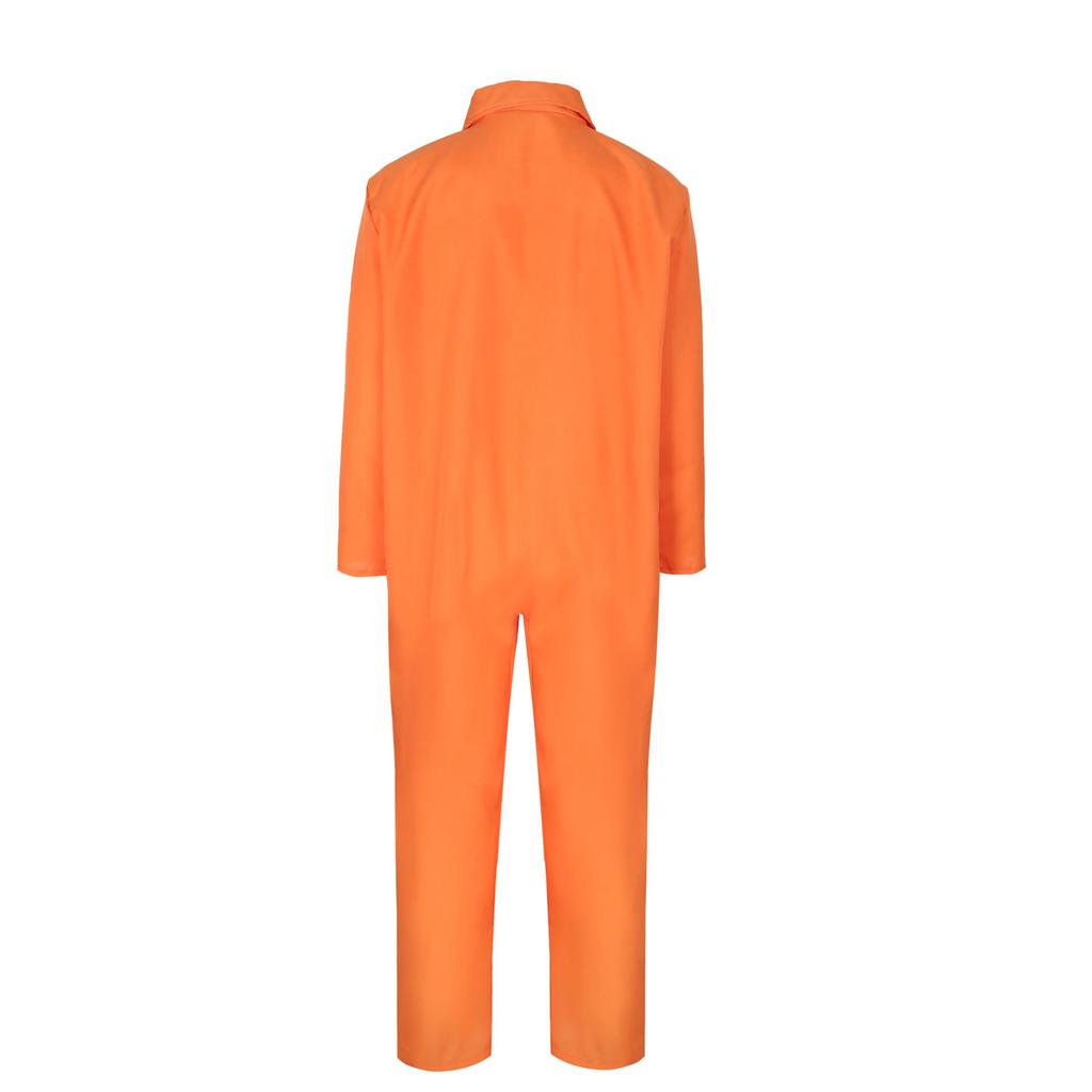 Unisex Halloween Cosplay Yellow Prisoner Costume for Adults and Kids