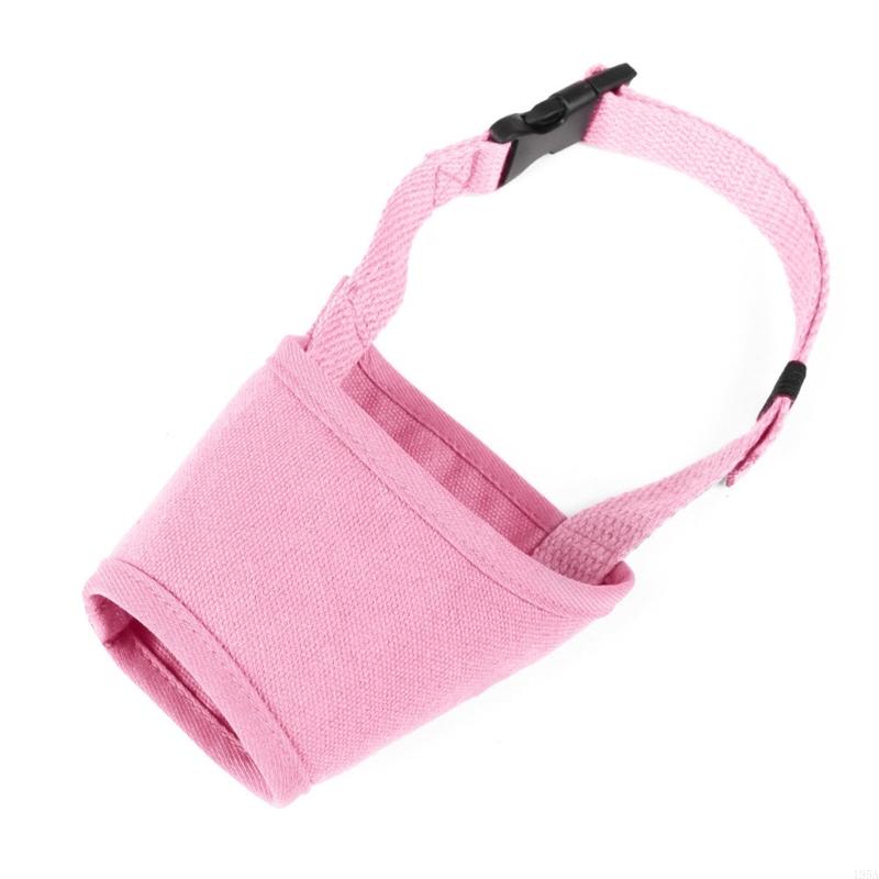 Breathable AntiBarking Dog Muzzle with Adjustable Strap Prevent Scavenging Walking Running Training Muzzle for Daily Use XXS