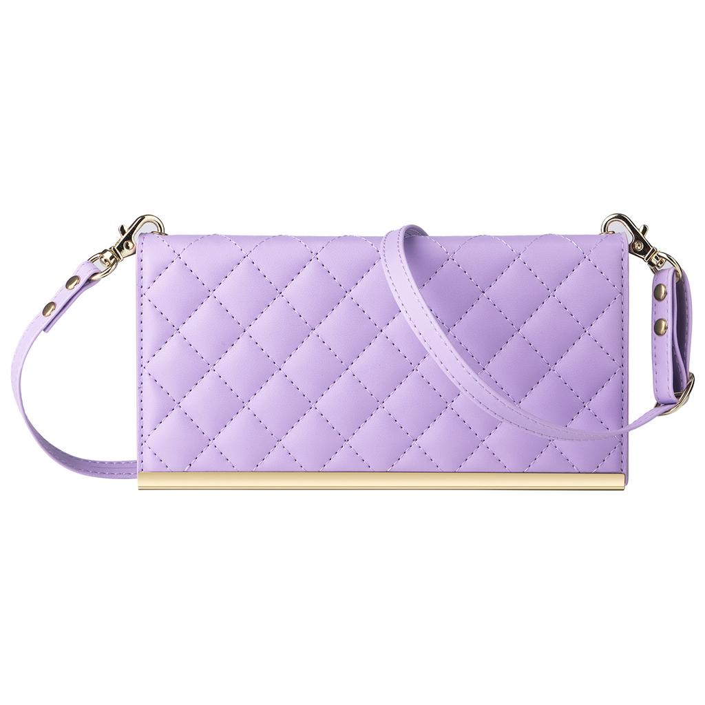 For Samsung Galaxy S22 Ultra 5G Wallet Case PU Leather Flip Phone Cover with Shoulder Strap