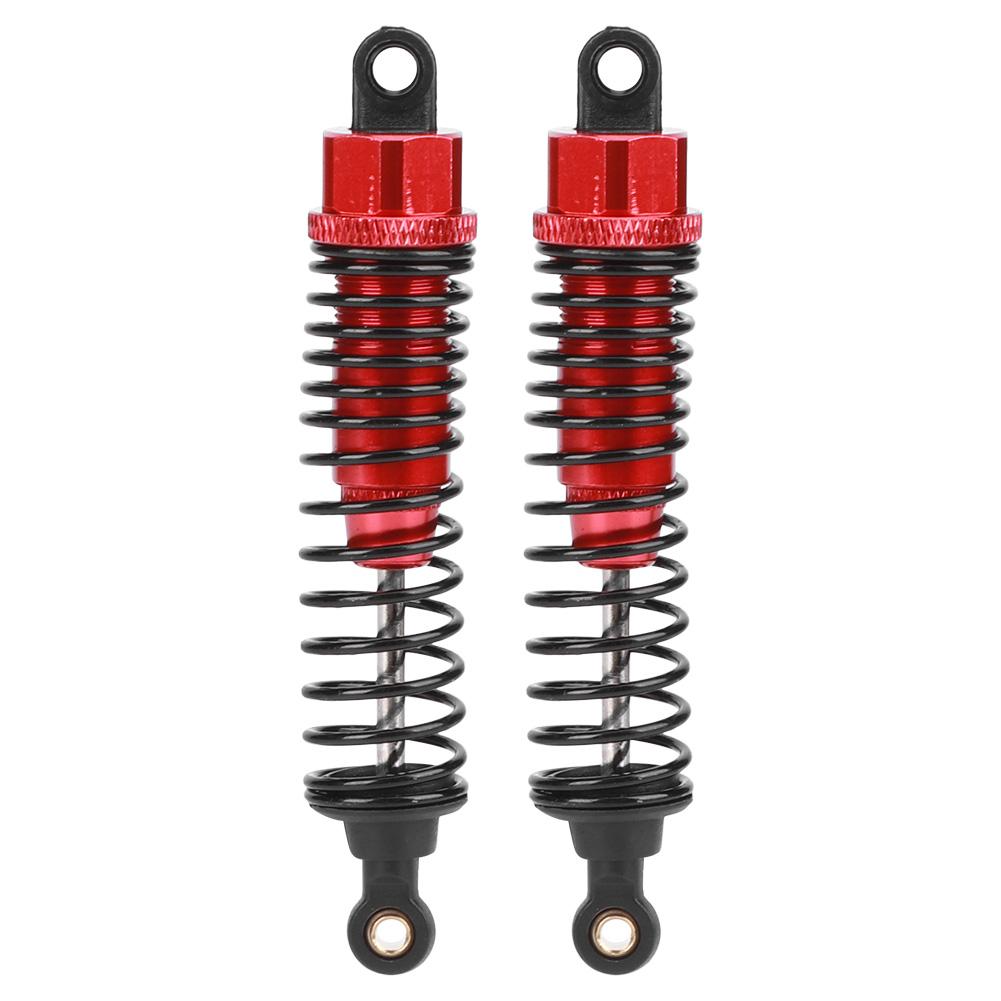 

2pcs 110 Metal Shock Struts Damper Fit for HSP RC Car Model Part Accessory Red85MM