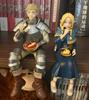 1-2pcs Delicious in dungeon sitting marcille laios toughen figure macaroni cork 13-19cm table car ornaments anime model gifts