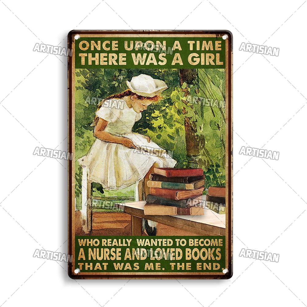 Künstlerisches Medizinisches Metallschild Krankenschwester Tierarzt Blechschild Klinik Krankenhaus Hebamme Dekoratives Poster Wanddekor Garage Bar Kneipe