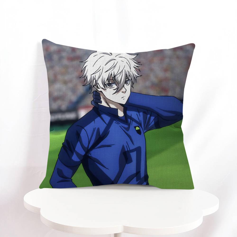 Seishiro Nagi 45*45cm Cushion Cover Pillow Cover Decor Pillowcase Home Pillowcase For Couch Pillow