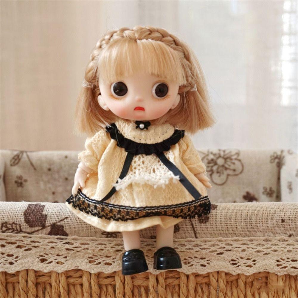 Adjustable Ob11 Doll with Clothes Movable Joints Obitsu Clothes Doll  Birthday Gifts