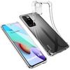 Protective Case - E.F.CONNECTION - For Redmi 10 - Soft Silicone - Reinforced Protection - Transparent