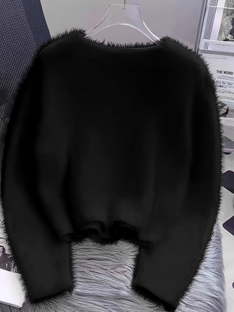 Prémiový hřejivý svetr z umělého norka