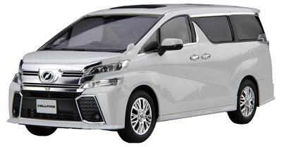 Voiture NEXT Series Vellfire ZA G EDITION Version non colorée Modèle en plastique 1/24 No.1 EX-2 (Non-couleur)