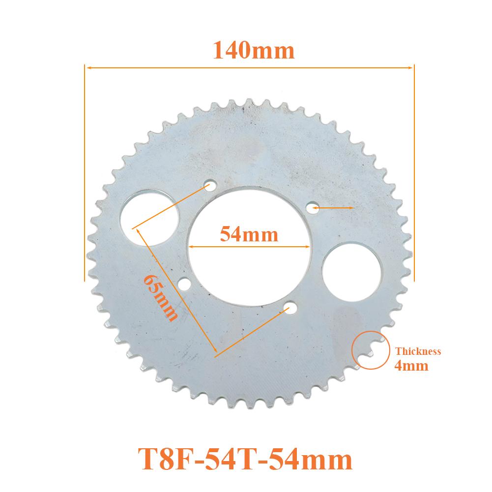 47cc 49cc T8F Kette 35Z 38Z 44Z 54Z 64Z 26MM 29MM 35MM 54MM Zähne Ritzel Kits Für Mini Moto Atv Quad 2-Takt Motor Teile